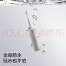 babycare儿童电动牙刷宝宝婴幼儿1-6-12岁软毛充电防水星航电动牙刷星屑灰 实拍图