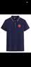 听衫阁工作服刺绣印LOGO上衣短袖t恤定制polo衫翻领公司工衣团体服定做 藏青 L 晒单实拍图