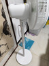 美的（Midea）【幸运草安睡1S】一级能效直流变频声控电风扇家用遥控卧室静音落地扇台式桌面抗菌大风力转页扇 实拍图