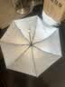 【全网爆款】手动UV折叠雨伞男女晴雨伞两用防晒遮阳黑胶伞 【新人福利】7骨 纯色随机无黑胶 实拍图