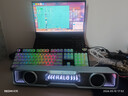 漫步者（EDIFIER）花再Halo SoundBar桌面蓝牙音箱炫彩深渊灯效音响游戏宿舍家用隐藏麦台式笔记本送男女友礼物 【京东独家】冰川蓝 实拍图