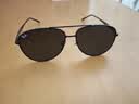 雷朋（RayBan）墨镜新款飞行员款太阳镜男女款户外眼镜0RB3712D礼物 002/87 黑色镜框深灰色镜片 62 实拍图