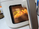 美的（Midea）空气炸锅家用免翻面 全自动实用蒸烤一体烤箱 可视窗口大容量6.5L 金属内腔热风循环KZC6517 实拍图