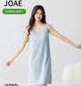 JOAE【天丝莫代尔】带胸垫睡裙吊带棉睡衣女士可外穿家居服蓝XL 实拍图