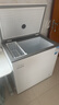 美的（Midea）100/200升家用专利减霜80%非无霜一级能效【PCM合金白内胆】冰柜冷藏冷冻两用冷柜KMF系列升级款 【变频减霜PCM内胆】 200L 实拍图