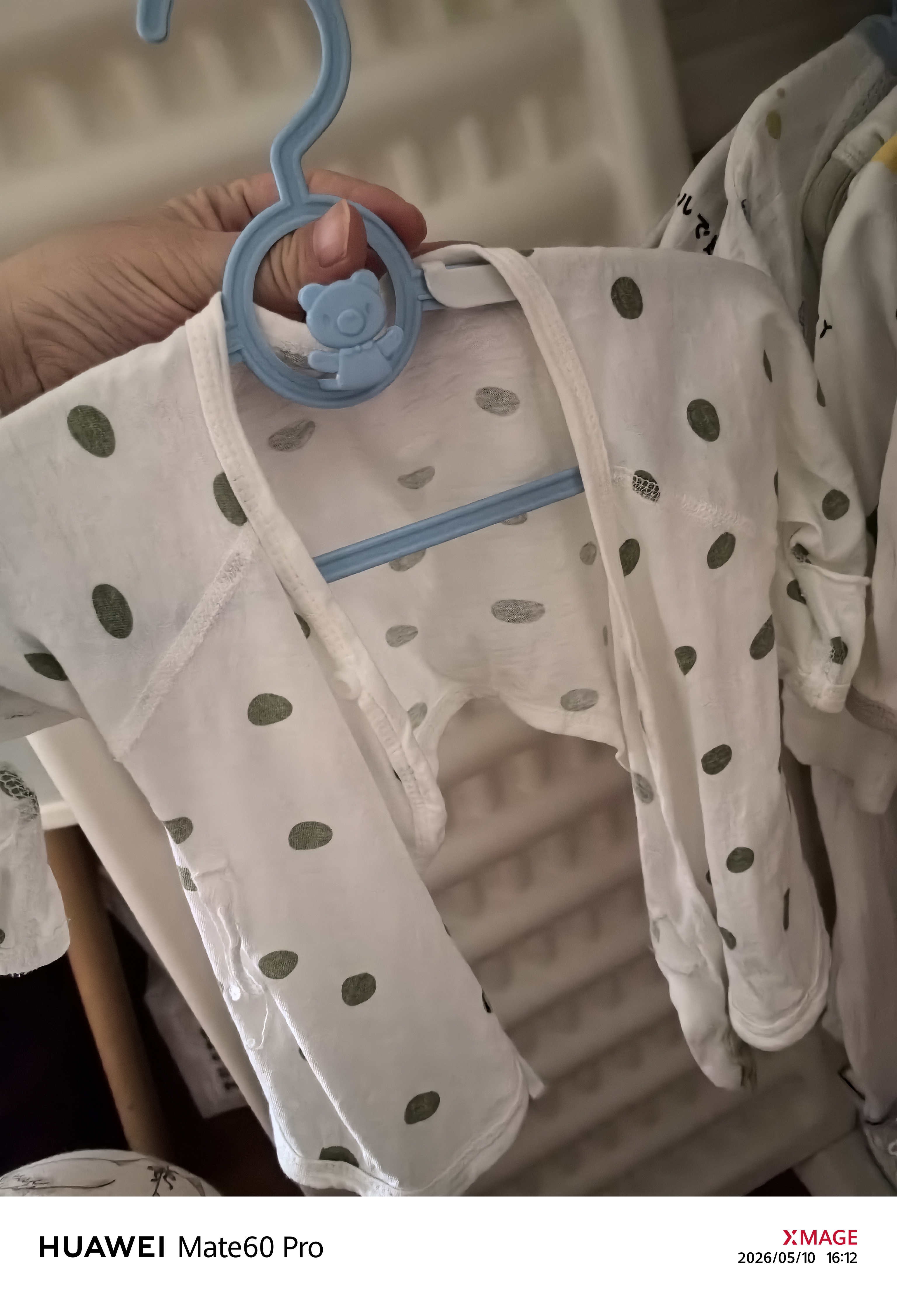 童泰新生儿半背衣婴儿衣服纯棉四季0-3月宝宝上衣满月服2件装 粉色 52 实拍图