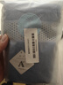 金号纯棉毛巾 A类标准全棉吸水洗澡洗脸运动面巾 兰色1条68*33cm 实拍图