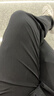啄木鸟（TUCANO）休闲裤男士夏季冰丝商务时尚西裤弹力修身百搭长裤子男装 黑色 32 实拍图