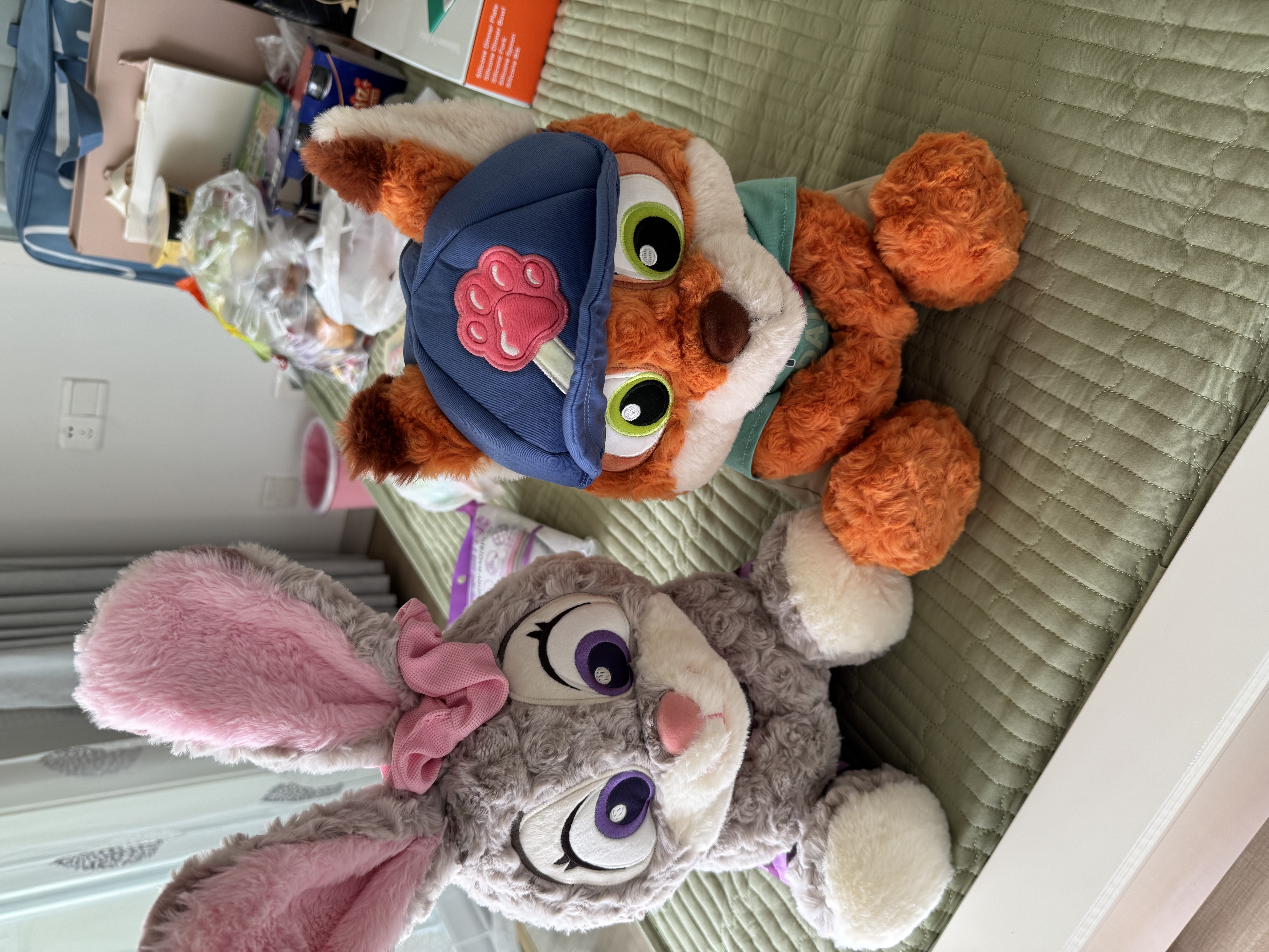 迪士尼（Disney）疯狂动物城朱迪尼克玩偶情侣毛绒玩具公仔告白礼盒男女孩生日礼物 实拍图