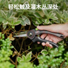 得力修枝剪刀尖刃树枝剪 升级SK5钢果树剪花枝剪盆栽花卉园艺修枝神器 实拍图
