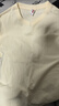 凡客诚品vancl 短袖T恤全棉圆领夏装男女同款 奶杏色 L （建议110-130斤） 实拍图