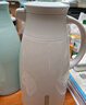 JEKO&JEKO保温壶家用热水瓶暖水壶宿舍大容量开水瓶玻璃内胆 1.6L淡蓝色 实拍图