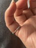芯奢999纯银花朵戒指女小众设计轻奢高级感2026新款可调节足银食指环 999足银花朵戒指 实拍图