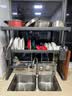 帅仕（shuaishi）水槽置物架厨房用具置物架碗架沥水架304不锈钢水池收纳架沥水篮 【加厚枪灰】双层86长全套 实拍图