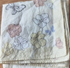 GLO-STORY蝶恋花印花女士手帕精梳棉碎花擦汗小方巾手绢棉巾颜色随机 实拍图