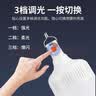 曼戈途夜市摆摊地摊户外LED充电灯泡应急家用工地照明超亮帐篷挂露营灯 30%选M55高亮1000000W电显15-72h 实拍图
