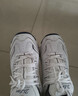 斯凯奇（Skechers）女鞋小白熊女士休闲鞋子厚底增高百搭运动软底老爹鞋女99999863 白色/海军蓝色/WNV 37.5 实拍图