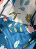 洁丽雅（Grace）枕套A类100%全棉 7A抗菌面料 吸汗枕头套 半夏一对装 48*74cm 实拍图