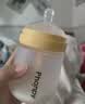 小雅象防胀气玻璃奶瓶新生儿3-6个月婴儿奶瓶 240ml M号奶嘴（标准款） 实拍图