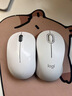 罗技（Logitech）M330 静音鼠标 无线鼠标 办公鼠标 右手鼠标 带无线微型接收器 白色 实拍图