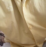 蕉内（Bananain）棉棉301H睡衣男女纯棉情侣家居服长袖套装夏送男友520情人节礼物 【女士】豆黄 2XL 实拍图