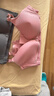 婧麒（JOYNCLEON）哺乳文胸孕妇内衣怀孕期哺乳薄款喂奶文胸产后前开扣无钢圈托聚拢 豆沙色3128【薄款透气聚拢】 90B 实拍图