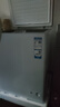 海尔（Haier）142L单温冰柜小型家用小冰柜减霜一级能效冷藏冷冻转换深冷冷柜小冰箱BC/BD-142GHW9D价保618 实拍图
