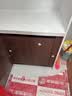 领厨台下嵌入式卧式小冰箱一级能效对开门内嵌矮岛台电冰箱家用底部散热超薄橱柜一体隐藏式小户型 L3矮款【高76.8cm/87升/单冷冻】 实拍图