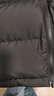 保姆鹅  【风墙】儿童羽绒服宝宝中长款护脸加厚外套保暖童装[NG2664] 炭黑 120 实拍图