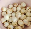 十月稻田 莲子 400g 湘潭产去芯磨皮白莲子 桂圆百合银耳羹煲汤食材 实拍图