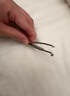凌云鹤睑板腺堵塞疏通器按摩夹腺疏通不锈钢眼科囊堵塞肿挤压清洁眼睑腺 圆头按摩镊【5*5mm-单只装】 【 医疗备案】 实拍图