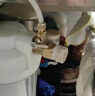一靓净水器三通接头黄铜水龙头进水管转分水阀门带开关扫地机器人饮水机配件 【快插式】4分转2分净水三通 实拍图