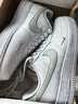 耐克（NIKE）女鞋 AIR FORCE 1 AF1空军一号女子小白鞋板鞋运动鞋休闲鞋 DD8959-100 /柔软舒适 38.5 实拍图