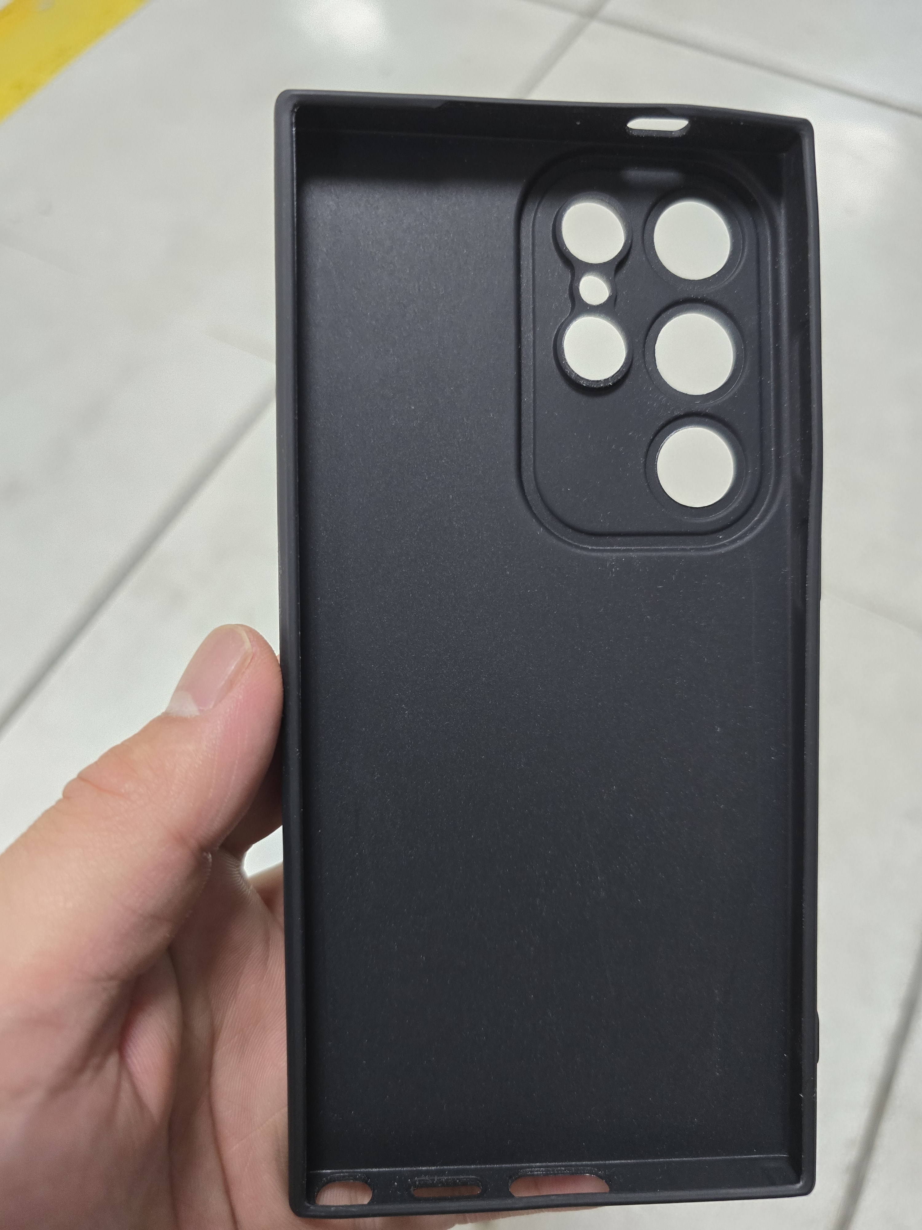 奶小鸭适用三星s24ultra手机壳 s24ultra保护套镜头全包硅胶防摔超薄创意卡通简约网红软壳男女款 石墨黑 实拍图