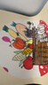 得力（deli）固体水彩24色水彩颜料套装含画笔自来水笔绘画彩绘铁盒装学生涂鸦女孩儿童礼物 实拍图