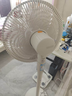 美的（Midea）【幸运草安睡2.0 MAX】一键闪装/直流变频家用轻音电风扇语音遥控落地扇 大风量一级能效卧室电扇 实拍图