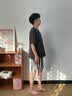 安之伴【巨凉感】情侣睡衣夏季奥力棉休闲宽松可外穿套装男女短袖家居服 实拍图