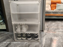 蔻丝（ColesHome）鞋柜家用门口进门一体靠墙极窄小鞋架子简易多层宿舍租房门外走廊 【精选 餸雨伞挂钩】1列4层-白色 实拍图