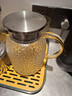 富光耐热玻璃凉水壶大容量家用果汁杯花茶杯茶壶冷水壶锤纹壶1200ML 实拍图