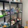 货架置物架家用仓储超强多层落地置物架厨房阳台可调节收纳货物架 五层高200cm【黑色-加厚升级】 长150cm宽40cm 实拍图