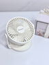 赛亿电风扇小风扇小台扇迷你USB手持便携电风扇小型学生宿舍床头办公室轻音桌面扇小型可车载风扇 实拍图