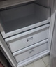 美的（Midea）220L三门冰箱灰色一级能效租房家用客厅宿舍小冰箱三开门低耗省电低音运行MR-231T【国家补贴】 实拍图