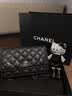 香奈儿（CHANEL）女包 WOC发财包系列 经典链条手拿包单肩斜挎包女七夕情七夕礼物 AP0250 Y01864 C3906 黑金色 实拍图