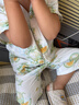贝肽斯儿童睡衣女童男童夏季薄款透气家居服套装宝宝亲子睡衣短袖 实拍图
