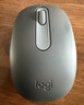 罗技（Logitech）M196 无线蓝牙鼠标 办公鼠标 笔记本商务办公家用 小巧便携 对称手型 石墨灰 实拍图