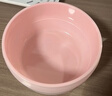 LUSN婴儿辅食碗注水保温碗316L不锈钢碗儿童餐具恒温吸盘婴儿碗汤碗 升级【食品级PPSU内胆+吸盘】-星黛粉 【316L材质 感温变色】 实拍图