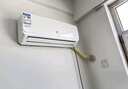 申花空调补贴 新一级能效 大1.5匹冷暖节能空调挂机 家用 壁挂式 大1P省电变频 以旧换新 快速冷暖 大1.5匹 一级能效 冷暖 无安装 送货入户 实拍图