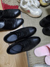 京东京造【万里行】男士三接头春夏商务休闲正装鞋皮鞋婚鞋2026新款男黑39 实拍图