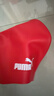 彪马（PUMA）【中国红】成人泳帽男女防滑防水硅胶泳帽护耳环保材质加大不勒头 实拍图