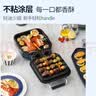 摩飞电器（Morphyrichards）【价保618】电饼铛家用三明治早餐机下盘可拆洗电饼档双面加热大火力煎烤机烙饼锅 MR8600 轻奢蓝 实拍图